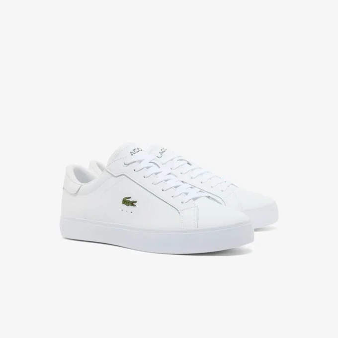 Zapatillas de piel con estampado Powercourt para hombre