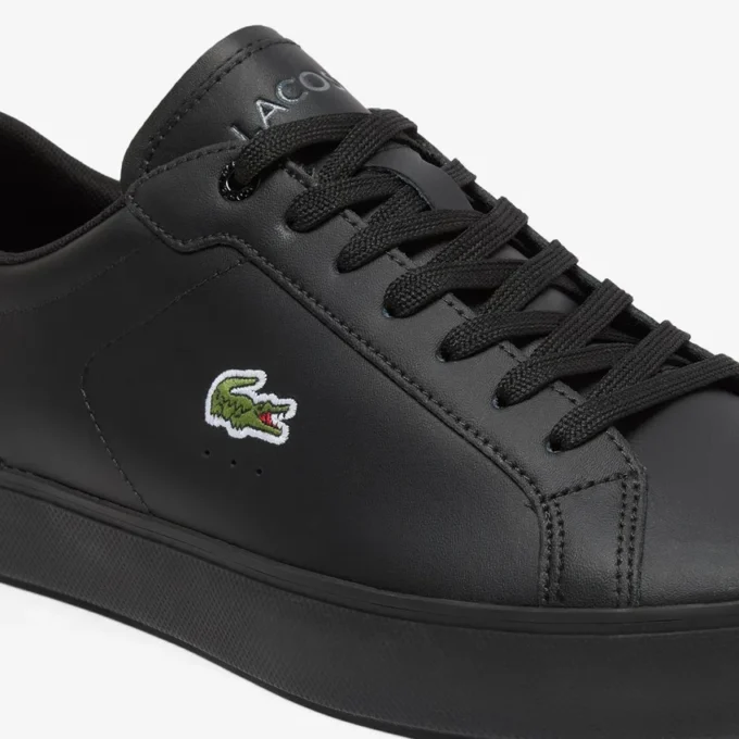Zapatillas de piel con estampado Powercourt para hombre