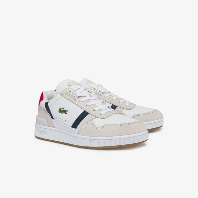 Zapatillas de piel con T-Clip para hombre