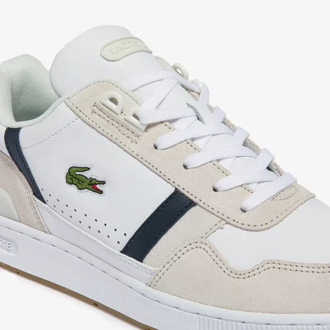 Zapatillas de piel con T-Clip para hombre