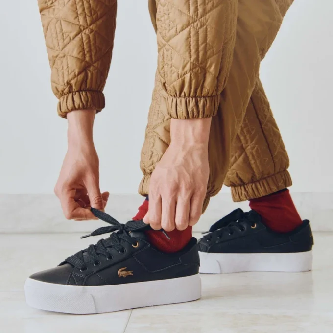 Zapatillas de plataforma de piel Ziane para mujer