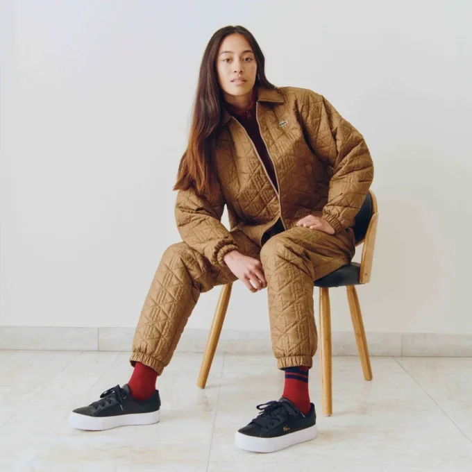 Zapatillas de plataforma de piel Ziane para mujer
