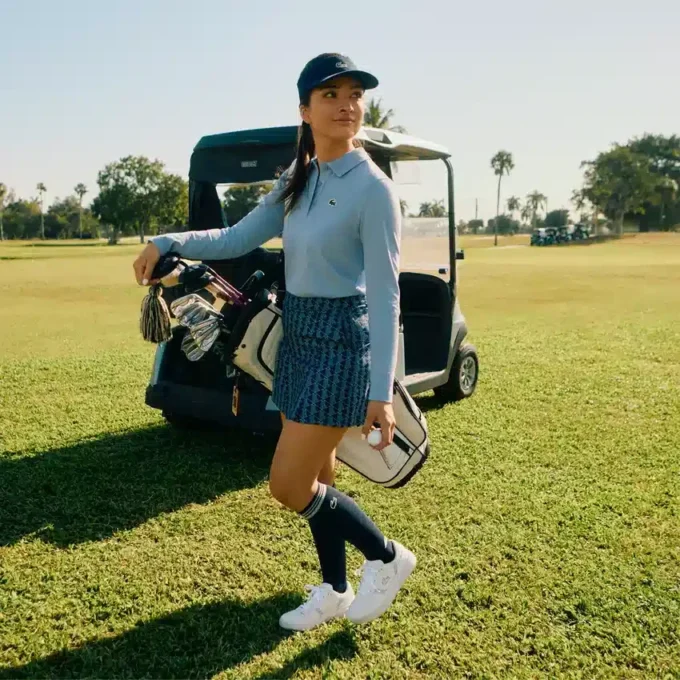 Zapatos de golf de piel T-Clip Golf para mujer