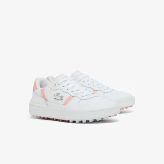Zapatos de golf de piel T-Clip para mujer