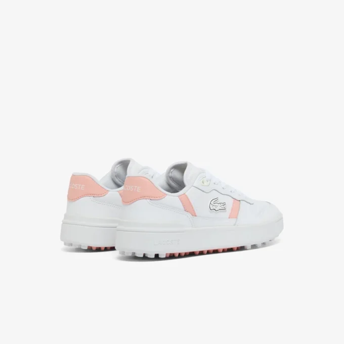 Zapatos de golf de piel T-Clip para mujer