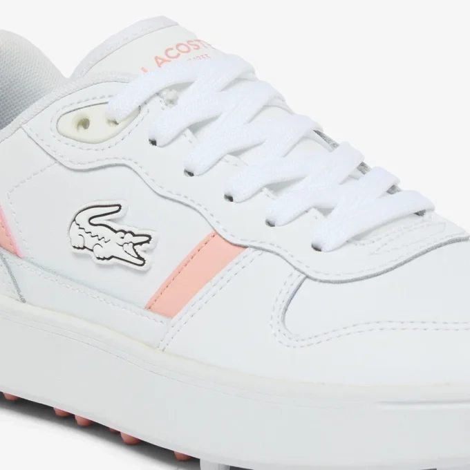 Zapatos de golf de piel T-Clip para mujer